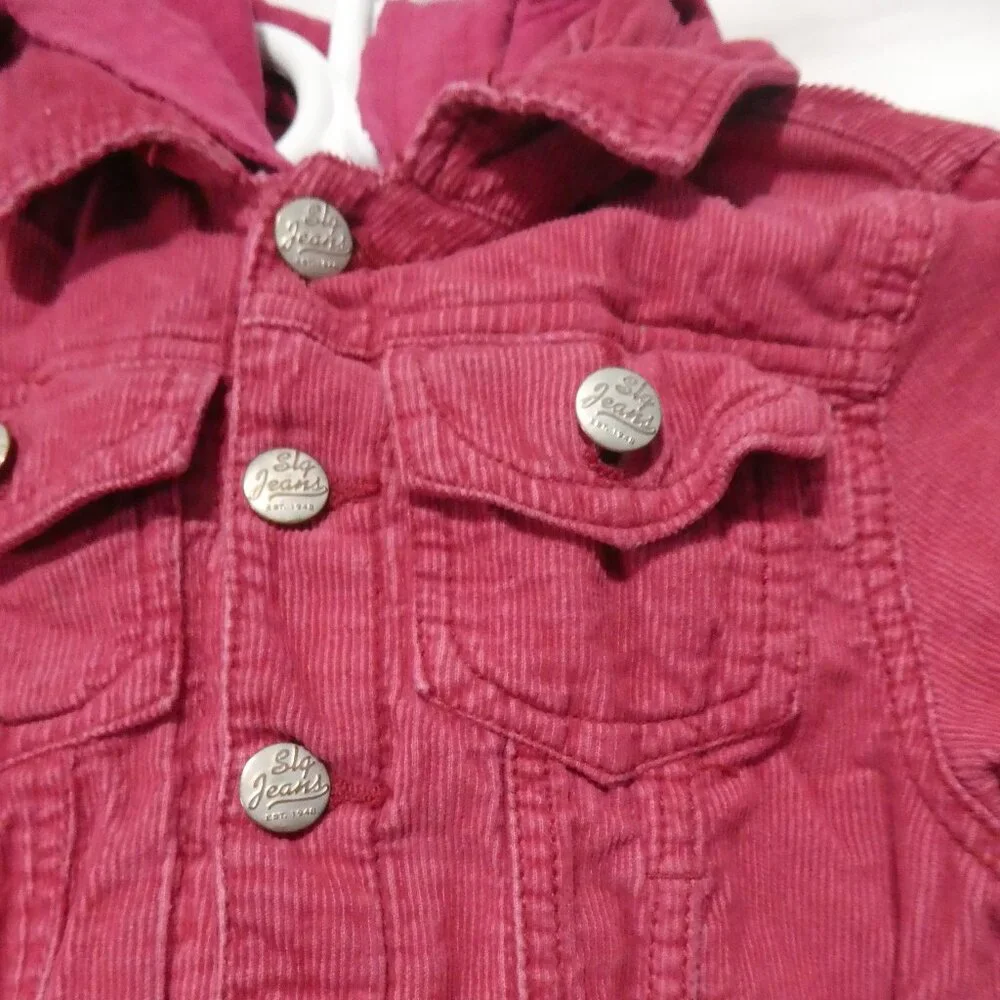 SOLOG - Perfect Royal Upper East Side | size 12 | Pink Corduroy Jacket - Picture 5 of 16